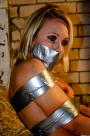 Natalie All Taped Up Immobile Tapegagged scene photo 8
