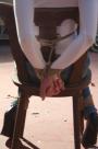 Damsel In Distress Chair-tied Ballgagged scene photo 7