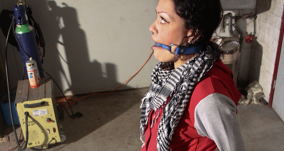 Steffi Chair-Tied Ballgagged