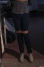 Steffi dangling on rope tightly ballgagged scene photo 5