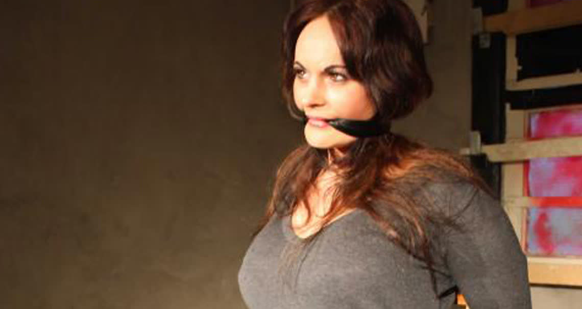 Fetish porn video - Romyna chairtied