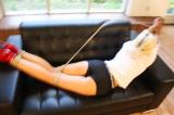 Vanessa on the couch scene photo 9