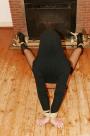 Romantic dildotreatement at the fireplace scene photo 9