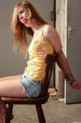 Anouk chair-tied ballgagged tit-grabbed scene photo 5