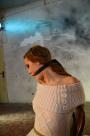 Anouk chair-tied cleavegagged tit-grabbed scene photo 5