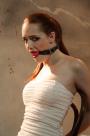 Denisa chair-tied tightly ballgagged scene photo 7