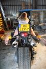 A big fat number plate on her bound ass scene photo 5