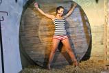 Katie Oliver bound spreadeagle scene photo 3