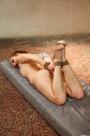 Denisa hogtied tightly cleavegagged scene photo 9