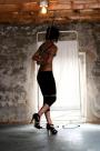 Lucy on a string bound up tight ballgagged scene photo 6