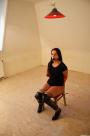 Lena chair-tied and ballgagged scene photo 10