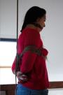 Lena on a string and ballgagged scene photo 6
