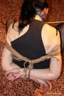 Mindy tied bitgagged on the floor scene photo 8
