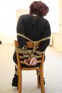 Rani chair-tied ballgagged scene photo 8