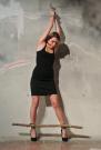 Samantha Joons bound cleavegagged stripped vibed scene photo 5