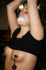Lena mouth stuffed and tapegagged scene photo 8