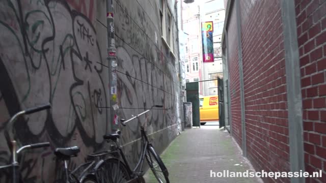 Screenshot uit Twee geile toeristes gaan lesbisch