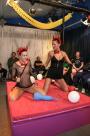 Devilish girls ready for the gangbang from hell scene photo 8