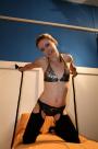 Sweet blonde ends up in a gangbang scene photo 4