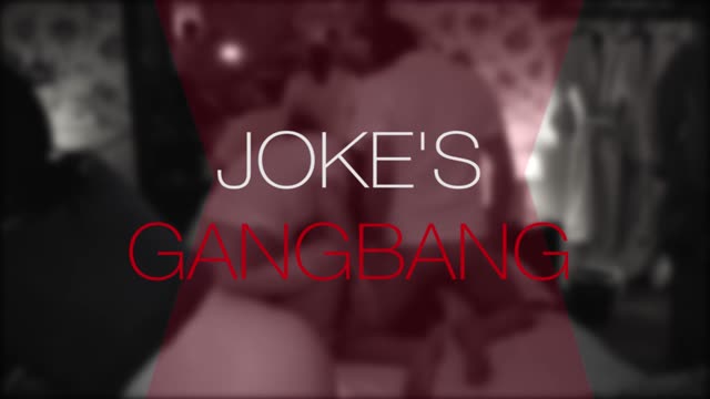Screenshot uit Joke's Gang Bang