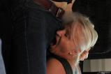 Mature blonde lady gets groupbanged scene photo 2